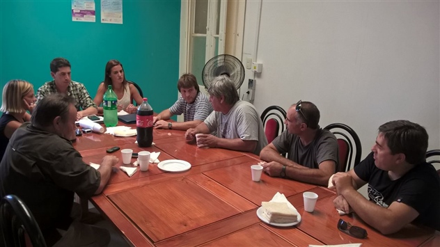 reunión con empresarios del Parque Industrial