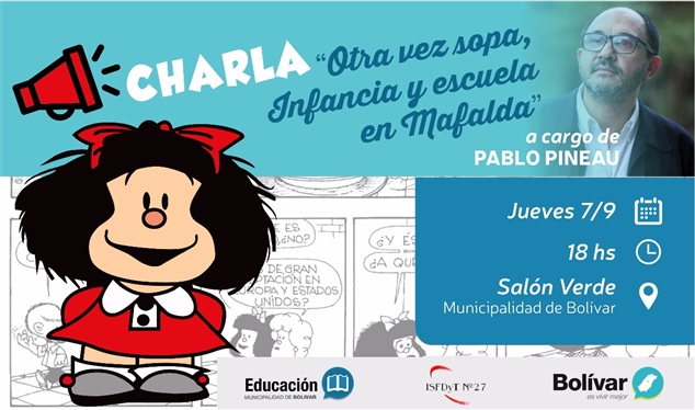 CHARLA PARA DOCENTES A CARGO DE PABLO PINEAU