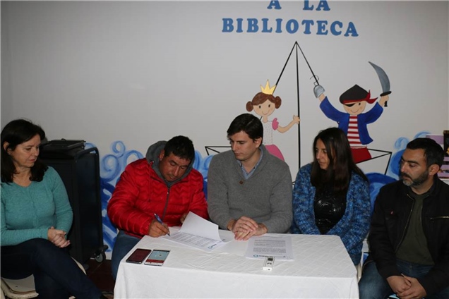 CONVENIO POR LA OBRA DE GAS PARA LA ESCUELA N° 40 02