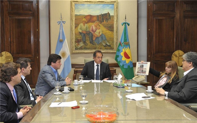 Scioli despacho 2