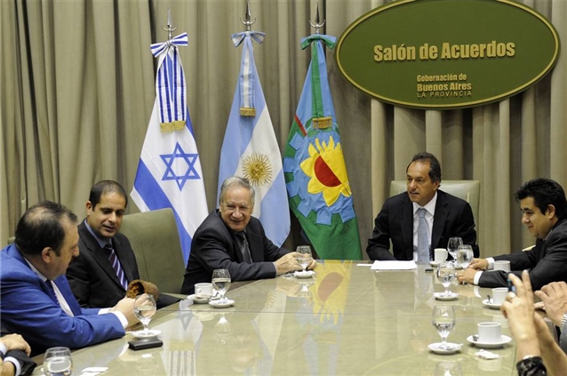 Scioli embajador Israel3