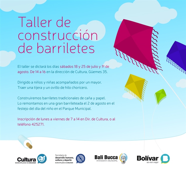 TALLER DE CONSTRUCCION DE BARRILETES
