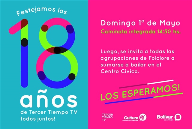 Caminata Integrada en el aniversario de Tercer Tiempo TV