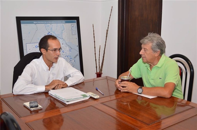 Marcos Pisano y Juan Emilio Colombo