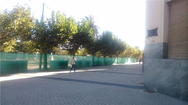 vereda de la Municipalidad