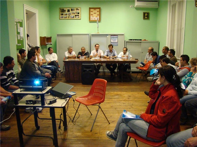 reunión bomberos